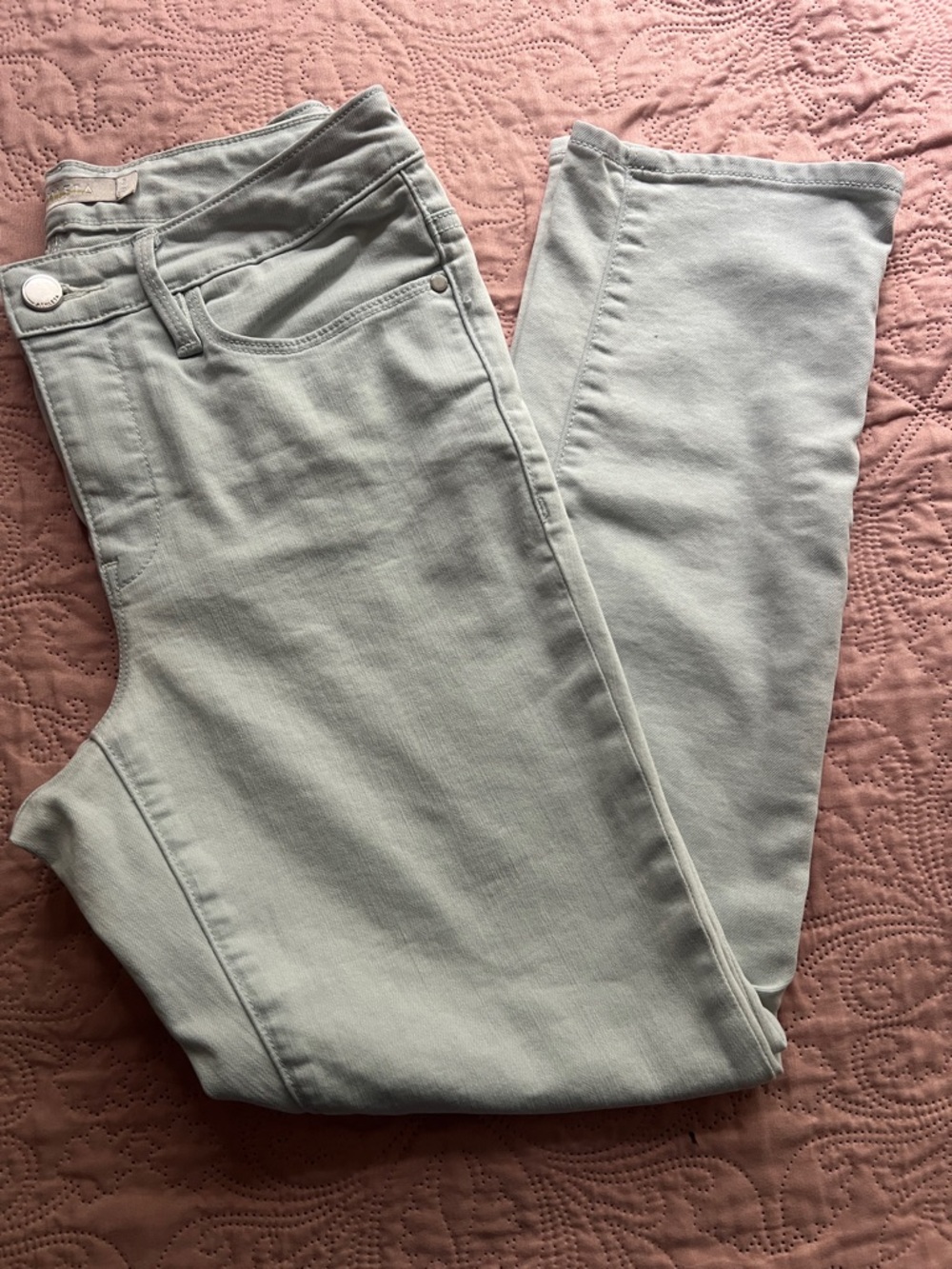 Athleta Sculptek straight Jeans in Light Blue 6